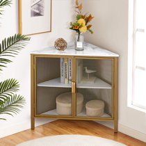 Corner hot sale console shelf